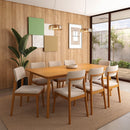 Mesa Madeira Maciça 8 Lugares  Dover - 200 x 100 cm