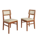 Conjunto Sala de Jantar Com Mesa e 4 Cadeiras Madeira Maciça Viena