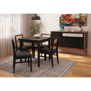 Mesa em Madeira Maciça Quadrada 4 Lugares - 80 x 80cm
