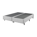 Base Para Cama Box King Size Ecoflex Prata - 193x203x25cm