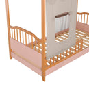 Cama Infantil ou Montessoriana Casinha e Janelinha Encanto