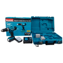 Furadeira e Parafusadeira Impacto Makita 2 Baterias 18V Maleta DHP453Y001