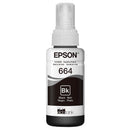 Refil para Tanque de Tinta Epson Preto NºT664 até 4.000 Páginas T664120-AL