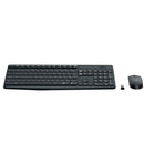 Kit Teclado e Mouse Sem fio Logitech MK235 Wireless Sensor Óptico