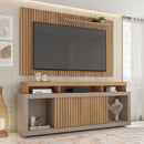 Rack com Painel Para TVs até 60" MDP 2 Portas New Oscar Caemmun