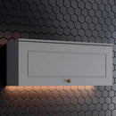 Armário Aéreo 1 Porta Basculante MDF Henn Americana