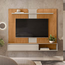 Painel Home para Tv até 65" com Prateleira  Friburgo Linea Brasil