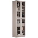 Cristaleira 4 Portas com Vidro 6 Prateleiras Itatiaia Essence