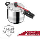 Panela de Pressão Clock Alumínio 7L Original