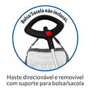 Triciclo a Pedal com Empurrador Infantil Bandeirante Velobaby Joy