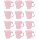 Conjunto de Canecas 12 Peças em Cerâmica 220ML Mini Quartier Oxford