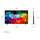 Smart TV LG QNED 85" 4K Wi-Fi Mini LED WebOS 26 85QNED70BSA