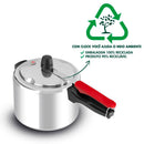 Panela de Pressão Clock Alumínio Polida 4,5L Eco