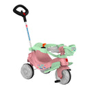 Triciclo a Pedal com Empurrador Infantil Bandeirante Velobaby Joy