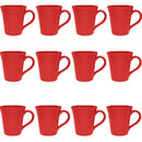 Conjunto de Canecas  Oxford 12 Peças Cerâmica Tulipa 330 ML