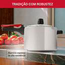 Panela de Pressão Clock Alumínio Polida 4,5L Eco