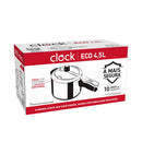 Panela de Pressão Clock Alumínio Polida 4,5L Eco
