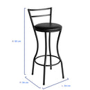 Banqueta Alta de Ferro Home Cadeiras Fama