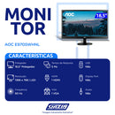 Monitor AOC LED 18,5" Widescreen HD HDMI VGA E970SWHNL