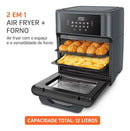 Fritadeira Air Fryer Oven Mondial Afon-12l-fg 12l Digital 20 Preto