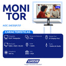 Monitor AOC  23,8" 24E3QF/57 IPS Full HD HDMI VGA