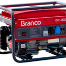 Gerador de Energia à Gasolina Branco Motores 7,0CV B4T 3500 Partida Manual
