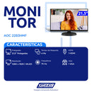 Monitor AOC W-LED 21,5" Widescreen Full HD HDMI VGA 22B3HMF