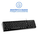 Teclado com Fio e Plug & Play TF100 Multi