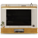Painel para TV até 75" 2 Portas LED DJ Móveis Capri