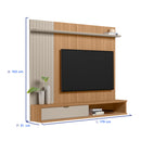 Painel para TV até 75" sem LED Sintra Linea Brasil