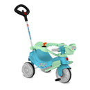 Triciclo a Pedal com Empurrador Infantil Bandeirante Velobaby Joy