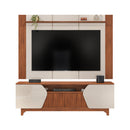 Rack com Painel para TVs até 75" MDF MDP 4 Portas Helo DJ Móveis
