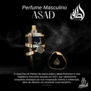 Perfume Lattafa Asad 100ml Eau De Parfum Original Árabe Original Com Nota Fiscal E Selo Original Lataffa