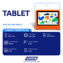 Tablet Multi Kid Pad 10" 128GB 6GB Android 13 NB425