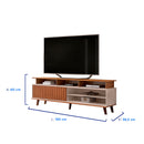 Rack para TV até 70" 1 Porta de Correr Flow DJ Móveis