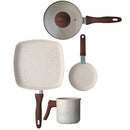 Jogo de Panelas Brinox Antiaderente 8 Peças Ceramic Life Smart Plus