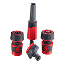 Kit Mangueira PVC 15M com Bico Spray e Engate Branco Motores