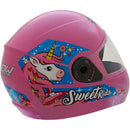 Capacete de Moto Infantil Fechado 54 Gow Sweet com IRS