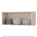 Armário Aéreo 1 Porta Basculante em MDF 80 cm Connect Henn