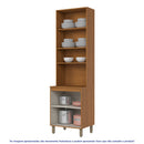 Torre Quente 1 Nicho para Forno 4 Portas MDP e MDF Venaly Henn
