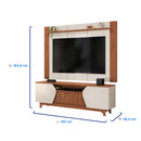 Rack com Painel para TVs até 75" MDF MDP 4 Portas Helo DJ Móveis