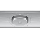 Tampo de Pia 160cm Aço Inox com Rebaixe Ghel Plus
