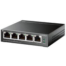 Switch TP-Link Gigabit Profissional 10/100/1000Mbps 5 Portas TL-SG1005LP