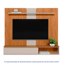 Painel Home para Tv até 65" com Prateleira  Friburgo Linea Brasil