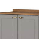 Balcão com Tampo 2 Portas em MDF 80cm Americana Henn