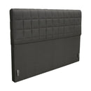 Cabeceira Casal 140cm Suede Roma Gazin
