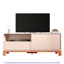 Rack para TV até 55" 01 Porta 01 Gaveta Mondrian Caemmun
