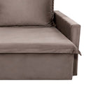 Sofá Fixo 2 Lugares Suede Emily Estofados Campo Grande