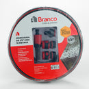 Kit Mangueira PVC 15M com Bico Spray e Engate Branco Motores