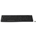 Teclado Logitech K270 Sem Fio Plug And Play ABNT2
